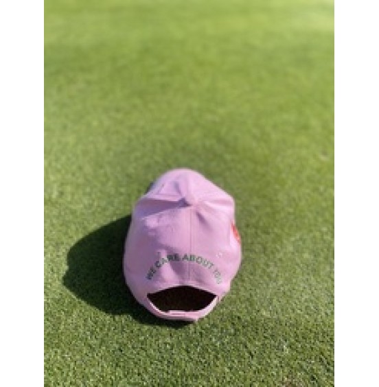 Pembe Golf Şapkası